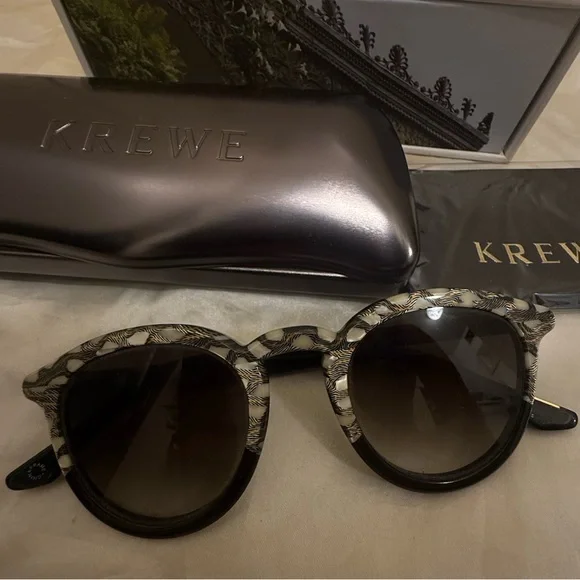 KREWE Collins Stella to Black Sunglasses - Picture 9 of 11